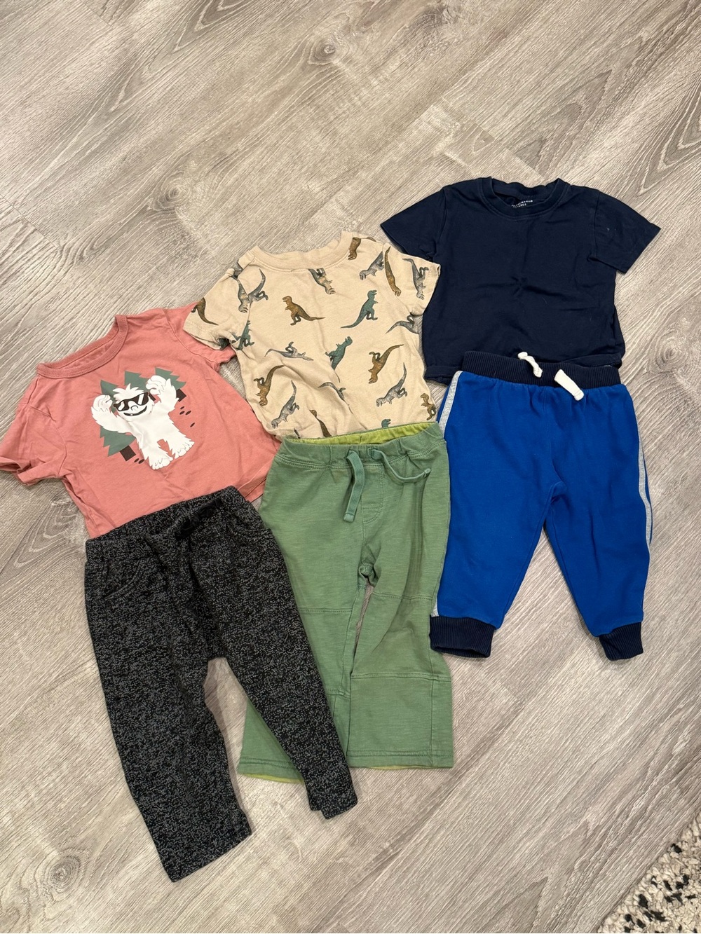 Lot of Baby/Toddler Sweatpants and T Shirts Size 18-24 Months